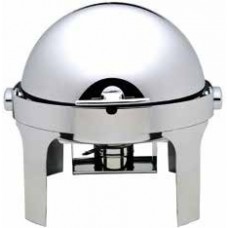 Chafing dish rotund cu capac rabatabil