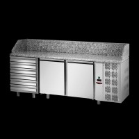 Masă refrigerată pentru pizza Tecnodom Tavolo Mid Pizza 2710 mm