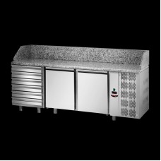 Masă refrigerată pentru pizza Tecnodom Tavolo Mid Pizza 2710 mm